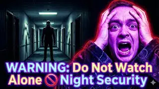 WARNING: Do Not Watch Alone 🚫 Night Security #NightSecurity #ChillasArt #IndieHorror