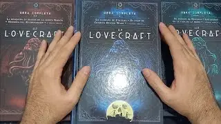 ¡Unboxing H.P Lovecraft Obra Completa Edimat!