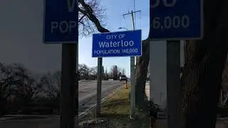 Kitchener-Waterloo border, twin cities, Ontario
