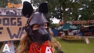 'Ik kruip over de vloer en ga bij mensen op schoot'