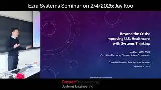 Ezra Systems Seminar on 2/4/2025: Jay Koo