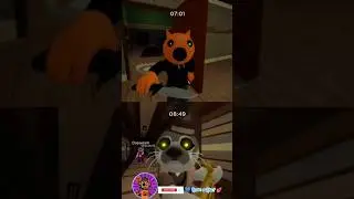 🦊 FOXY VS SEBELLA! 🎷 #roblox #shorts #piggyjumpscares #robloxpiggy