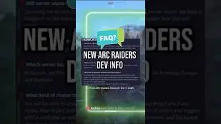 ARC Raiders | NEW DEV INFO 💥 Gameplay, Customization & Server Details (Official FAQ)