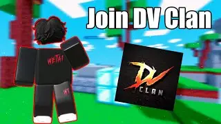 How to JOIN DV Clan in Roblox Bedwars | Official Guide