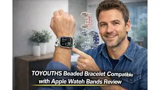 ⌚ Обзор браслета из бусин TOYOUTHS, совместимого с ремешками для Apple Watch &ndash; стоит ли его покуп...