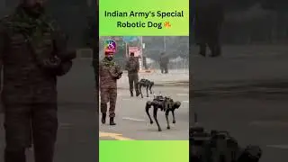 Indian Army's Special Robotic Dog | #shorts