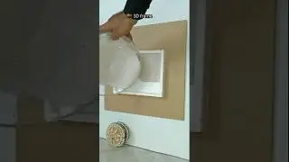 how to make kahba 3D frame / DIY _ making from Wight Cement #art #easy #frame #ideas