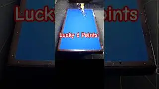 뽀록 하이런 6점 - lucky High-Run 6 #shorts #trending #3cushion #3쿠션 #쓰리쿠션 #당구 #한국당구아카데미 #billiards #bida3c