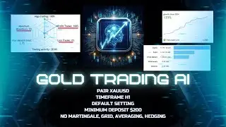 Gold Trading AI MQL Forex EA Robot UNLOCKED Best AI Trading Bot on XAUUSD 100% WIN, MONEY PRINTER !