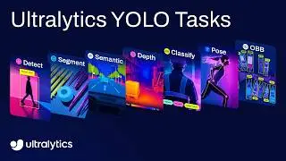 Ultralytics YOLO26 Computer Vision Tasks | Detection, Segmentation, Pose, OBB, Depth, Classify 🚀