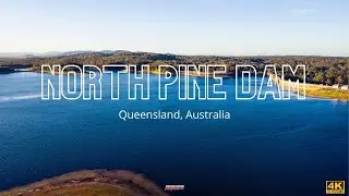 North Pine Dam Overview - 4k Drone Footage