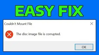 How To Fix The Disc Image File is Corrupted Error in Windows