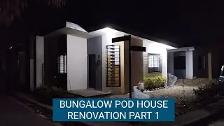 Bungalow Pod Renovation improvement Tiles ceiling drywall painting Part 1 Amaia Scapes Pampanga
