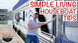3 SIMPLE Life Hacks For Living On A HOUSEBOAT
