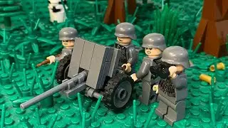 How to make a Lego WWII Pak 36