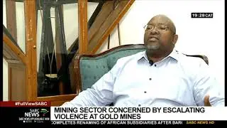 Mineral Council concerned about violent attacks at gold mines