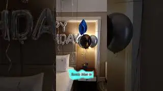 ROOM DECORATION  / HAPPY 60TH BIRTHDAY / RIXOS HOTEL RAK UAE #rak #rixoshotels  #rixosmoments  #uae