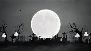 Haunted Night Forest Sounds | Distant Ghost Whispers | 10 Hour Ambience