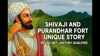 SHIVAJI AND PURANDHAR FORT- UNIQUE STORY- GORDON'S VIEW- SHAHAJI'S ARREST- UPSC, PCS, UGC NET, NDA