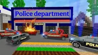 HOW TO BUILD NEW POLICE HEADQUARTERS - SCHOOL PARTY CRAFT|| SCHOOL PARTY CRAFT VIDEO !! MINECRAFT 