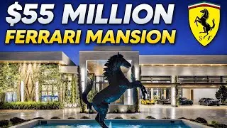 Inside the $55 Million Ferrari Mansion | Casa Maranello Florida Luxury Tour 🏎️🏰