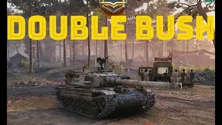 World of Tanks - How Double Bush With Knocked Down Trees Works