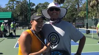 10/18/21 Zane Navratil & Kasandra Gehrke Pickleball Rec Play Highlights