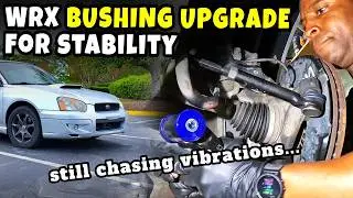 04 WRX | SuperPro Polyurethane Lower Control Arm bushings install