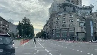 City Driving in Kiev, Ukraine 2025 | No music