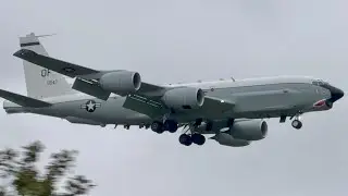 RC-135U Combat Sent Landing - RAF Mildenhall 