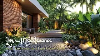 Affordable Tropical Landscaping 2025 Low Maintenance Front Yard Ideas for a Lush Green Oasis