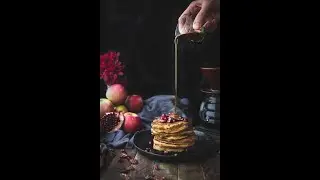 Vegan Pumpkin Pancakes | Garlic Head Recipes