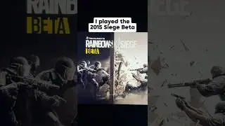 2015 Siege BETA 🥲 #r6 #rainbowsixsiege #r6siege
