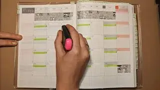 Journal ASMR - Hobonichi Cousin February Set Up