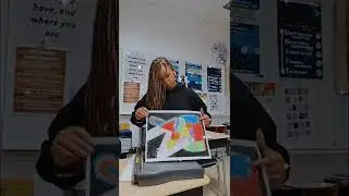 #ArtClassWithMissMoore we're studying works of American Abstract Expressionistic Artist JasperJohns
