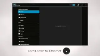 RAVO TV - How to disable you ethernet