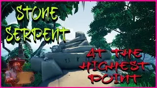 STONE SERPENT AT THE HIGHEST POINT, SNAKE ISLAND