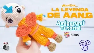 Aang Amigurumi Tutorial | Avatar Amigurumi | Amis Tejiendo Momentos ENG/SPA Subs