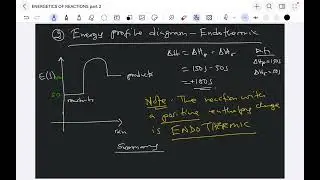 ENERGETICS OF REACTIONS part 2 | Energy profile diagrams | enthalpy change | experimental methods 