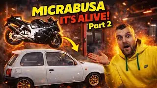 FIRST START! Hayabusa-Powered K11 Micra Is ALIVE 😳