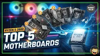 TOP 5 Best Motherboard for Ryzen 5 2600 2026