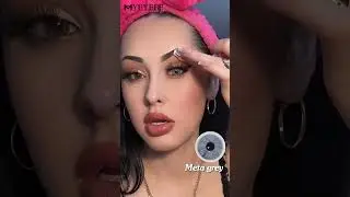 MYEYEBB Meta Grey Colored Contact Lenses | Prescription