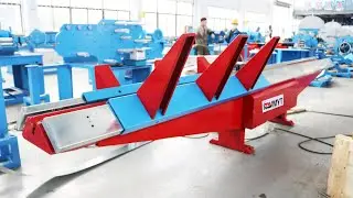 MYT &reg; Square duct zipper HVAC seam closing machine
