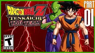 Dragon Ball: Tenkaichi Tag Team (ドラゴンボール タッグバーサス) | PSP | Story Mode Gameplay part 1