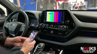 2020+ Toyota Highlander HDMI Video Interface Smartphone Mirroring YouTube Netflix Hulu
