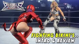 Bikini Girls Fighting | Rumble Roses | INTRO + Gameplay Review | 2025 Perspective | PS2 4K