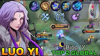 Midlane Mage Luo Yi🔥 Best Build & Emblem 2023 - Top Global Luo Yi By ༄Biᴅᴏ ツ | MOBILE LEGEND.