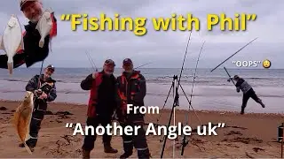 Fishing for flukes with Phil from “Another Angle uk” 🎣🐟🐟