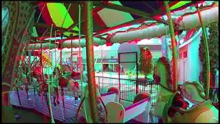 Merry Go Round At Indiana Beach In 3D