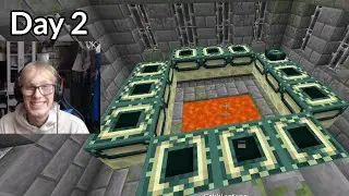 Speedrunning Minecraft Every Day until I'm Good DAY 2